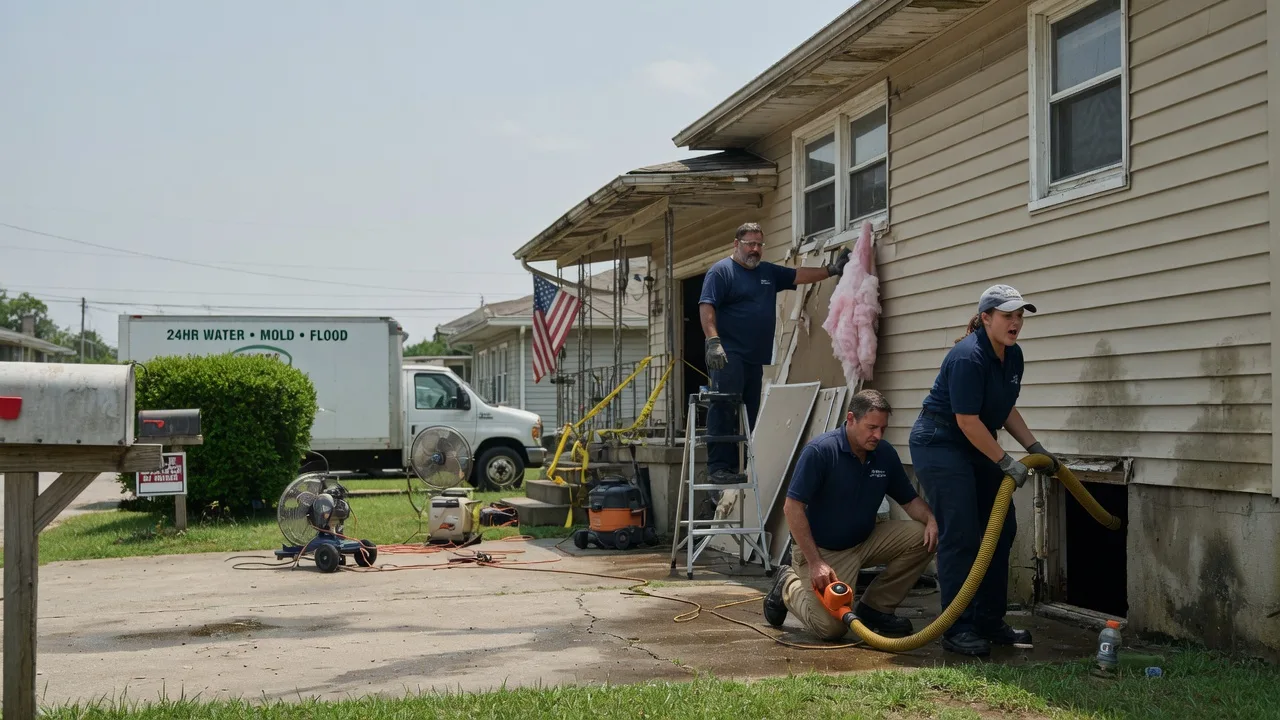 Water Damage Repair in Hop Bottom, PA near me
